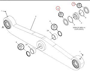 Equalizer Bar Seal Wiper Seal