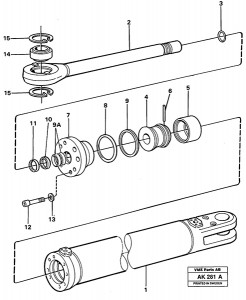 VOLVO Loader Seal Kit VOE