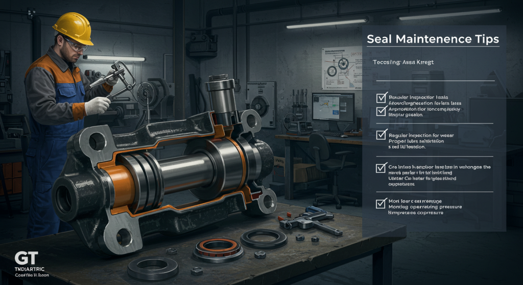 How can I extend the service life of piston seals and perform proper maintenance?