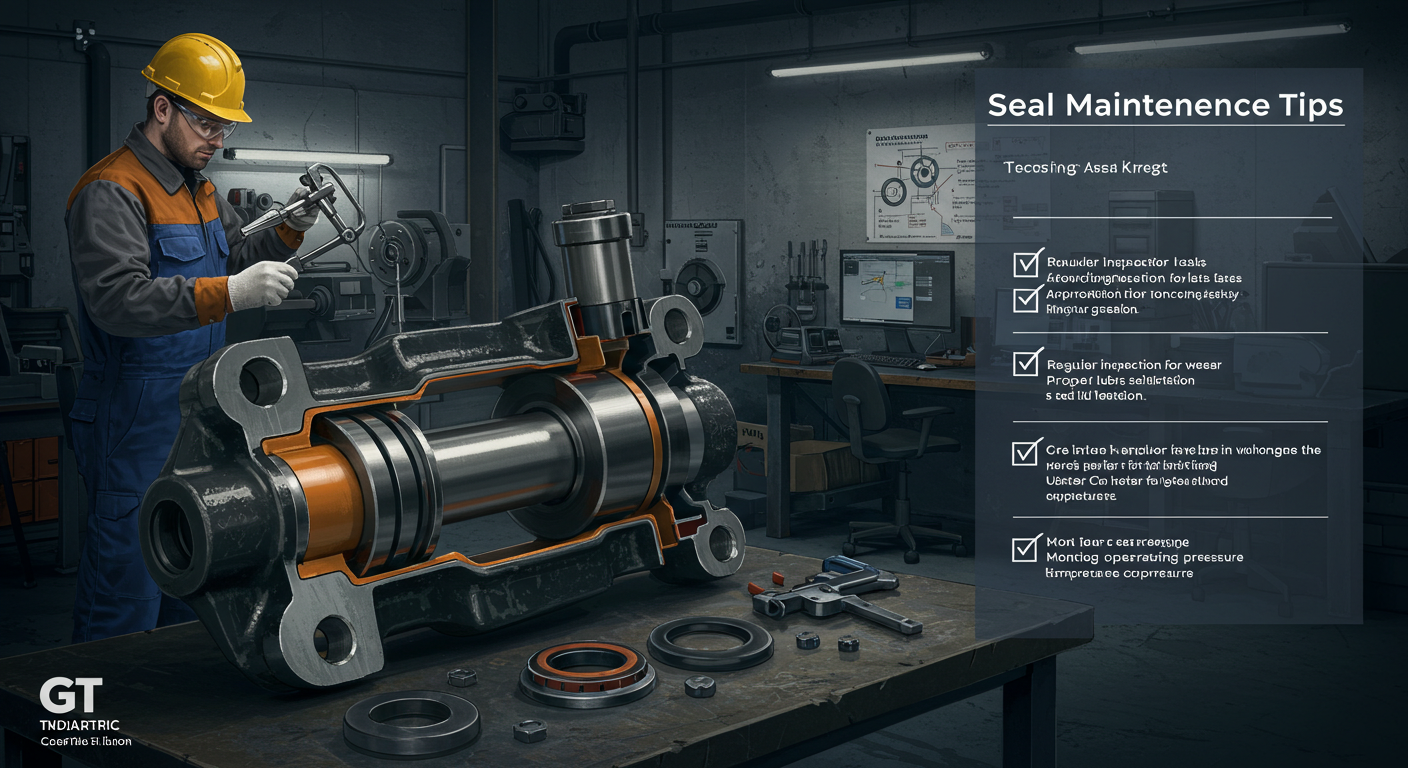 How can I extend the service life of piston seals and perform proper maintenance?