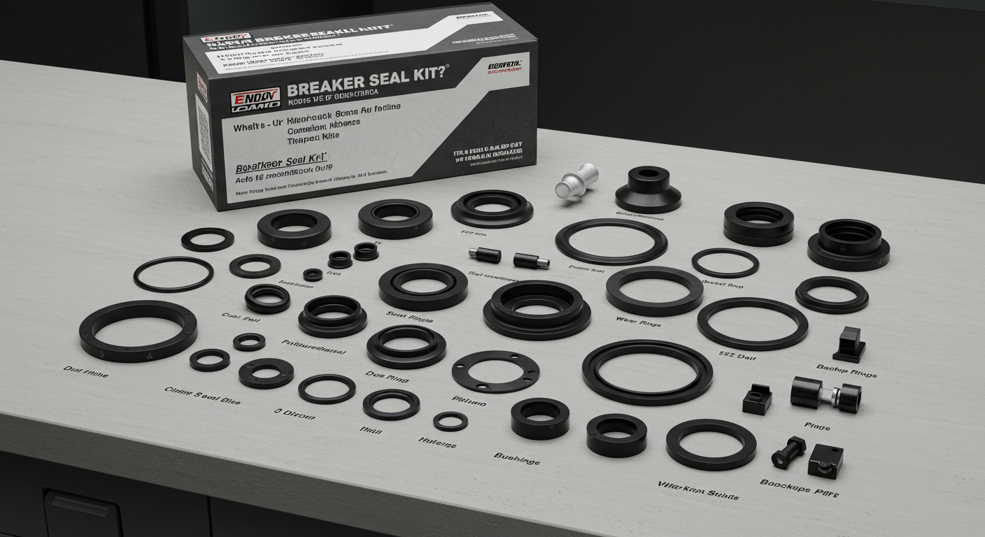 What parts are included in a Breaker Seal Kit?